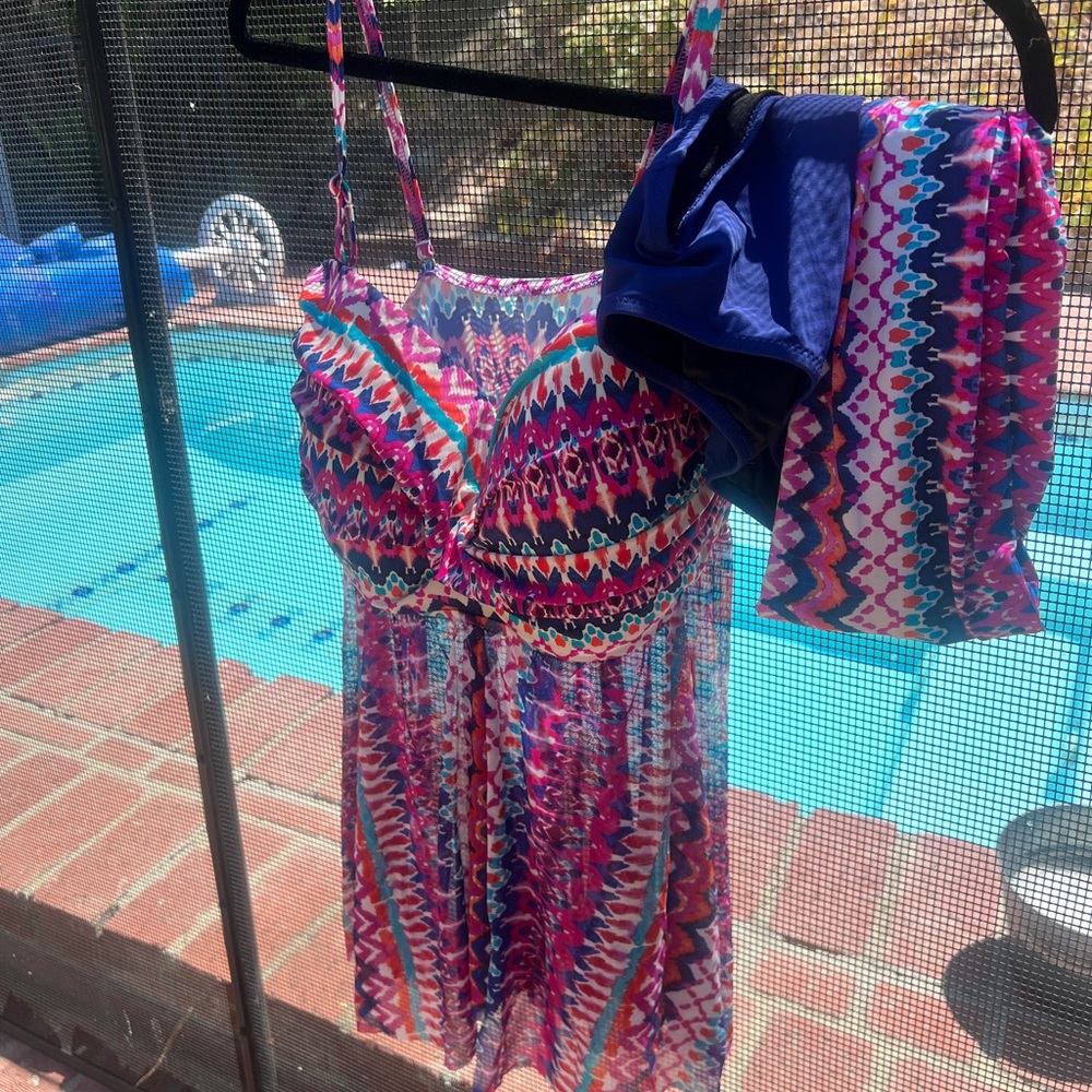 Gottex Multicolor Bikini/Tankini Set